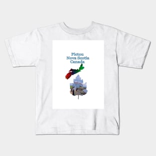 PICTOU Nova Scotia Canada Kids T-Shirt